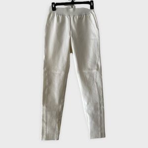 Stella McCartney White Leggings, Sz 40 / 4